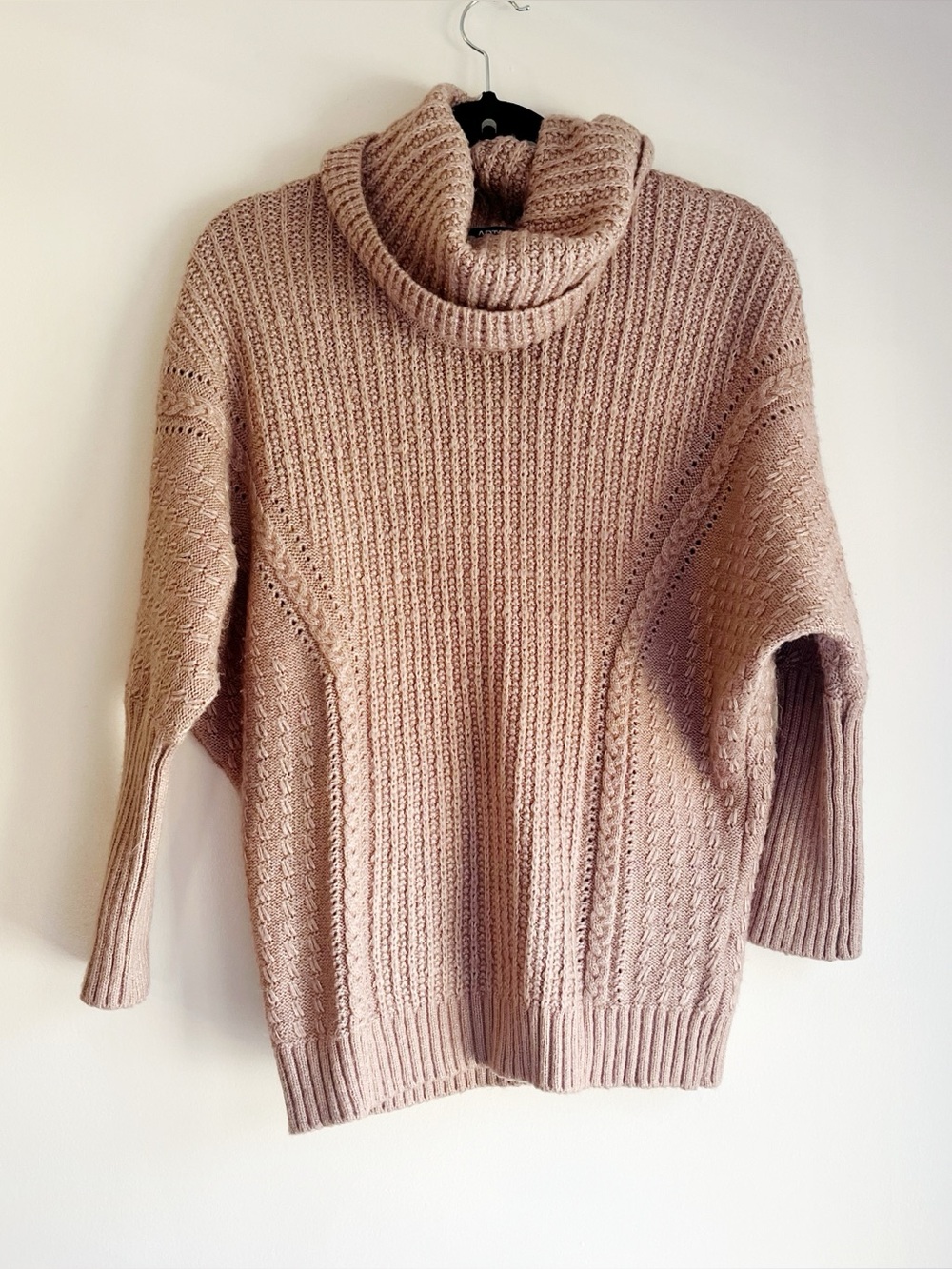 Apt 9 Mauve dolman sleeve sweater size large